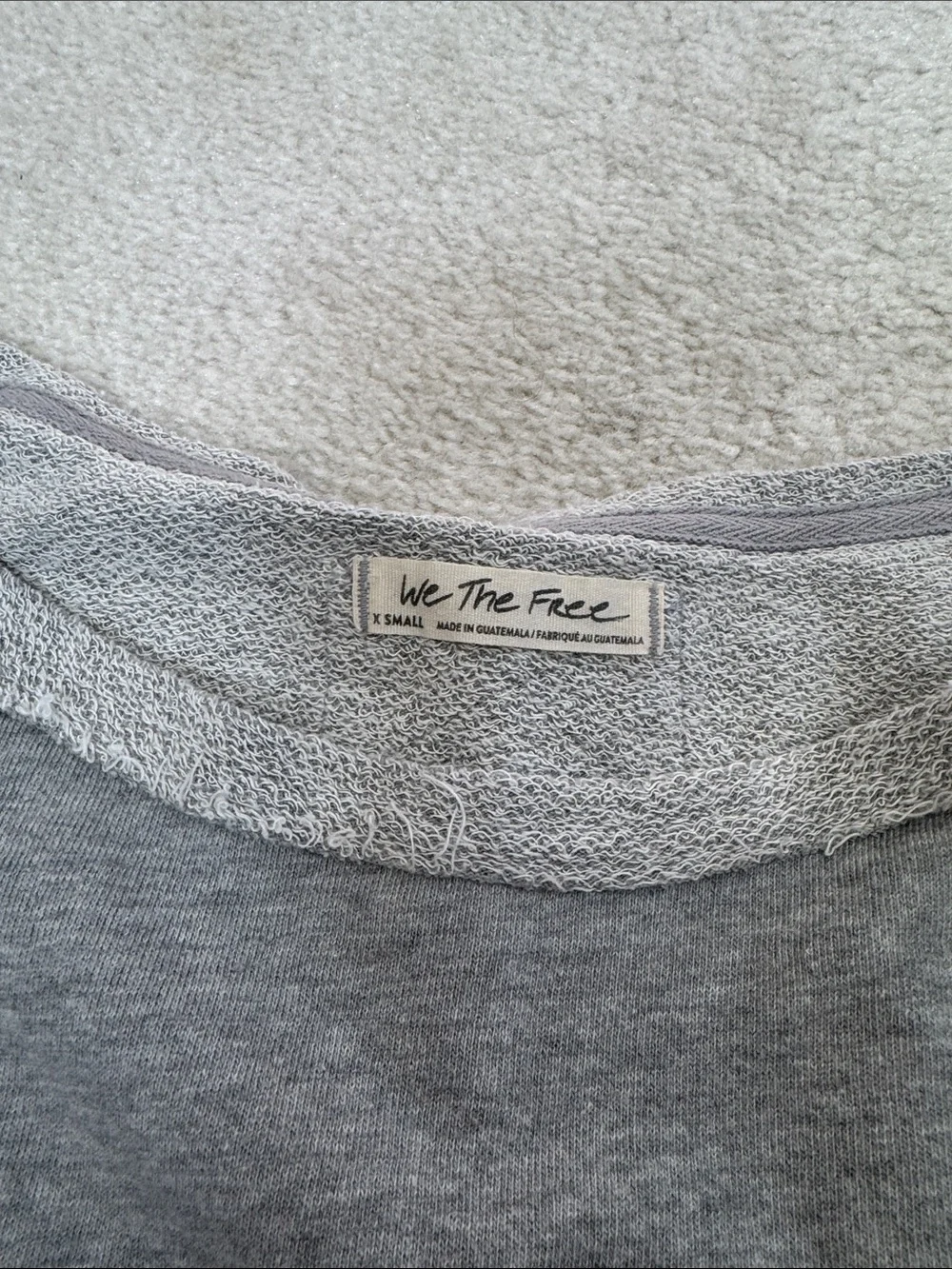Free People Fresh to Def pullover Heather Gray